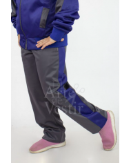 POLERÓN BUZO HOMBRE/UNISEX AZULINO/GRIS MANUEL BULNES