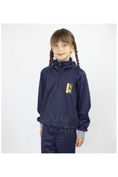 POLERÓN BUZO MUJER AZUL MILAGROSA