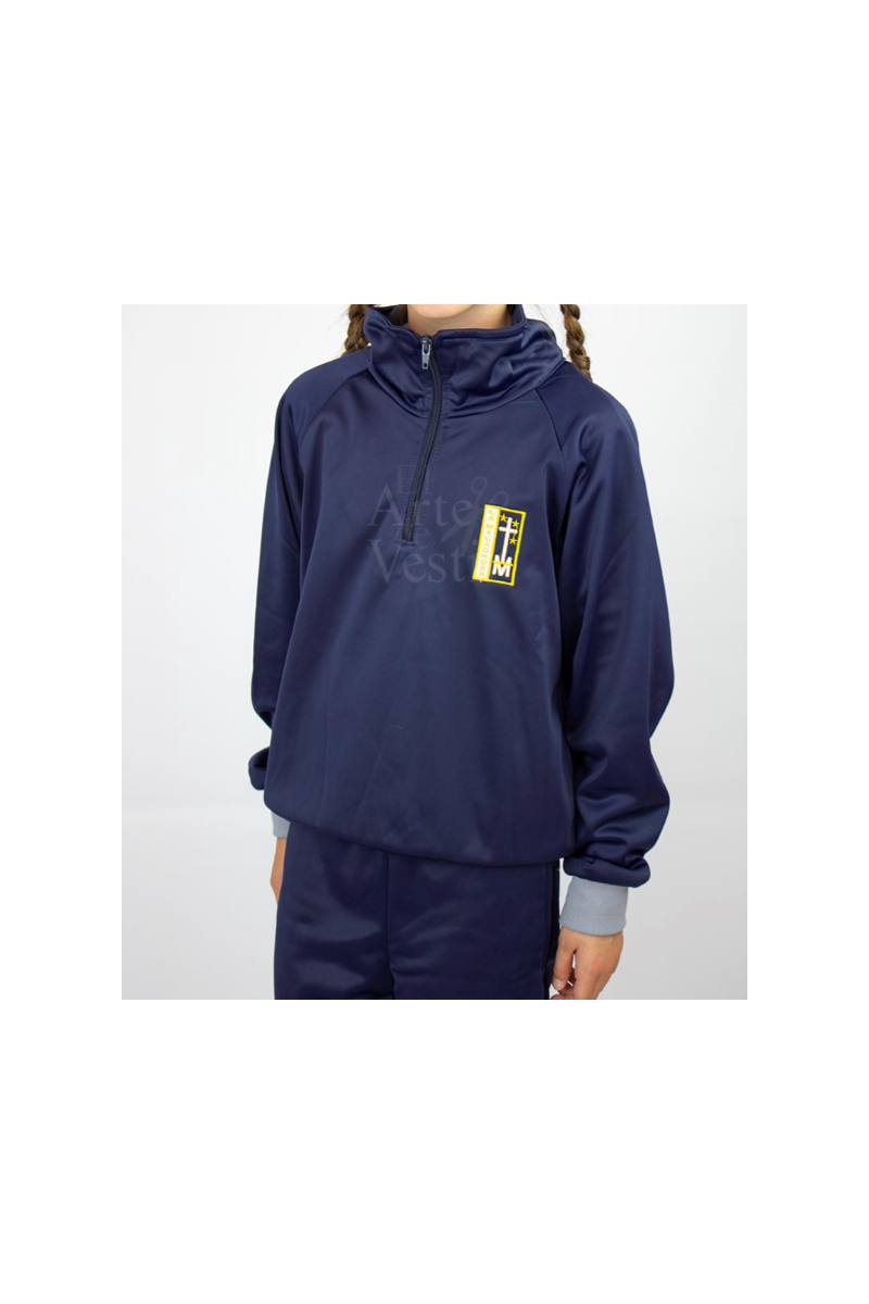 POLERÓN BUZO HOMBRE/UNISEX AZUL MILAGROSA