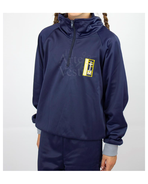 POLERÓN BUZO HOMBRE/UNISEX AZUL MILAGROSA