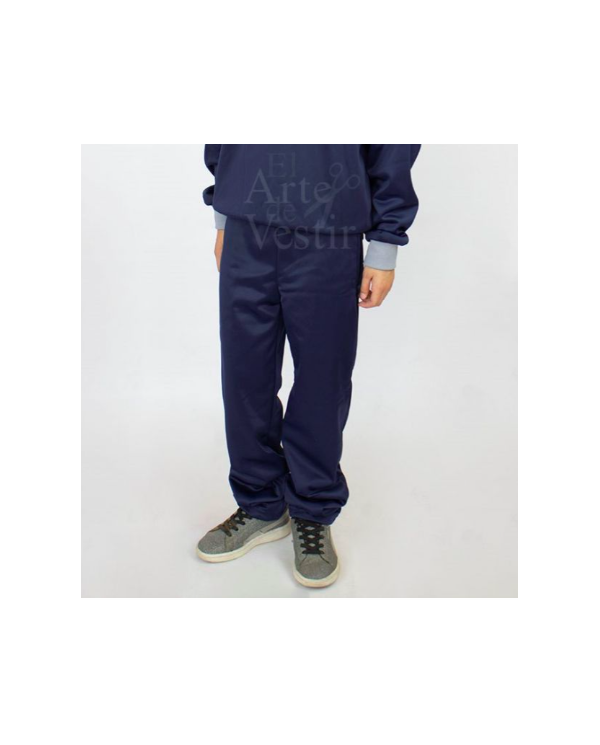 PANTALÓN BUZO HOMBRE/UNISEX AZUL MILAGROSA