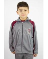 PANTALÓN BUZO MUJER GRIS/BURDEO PADRE ALBERTO HURTADO