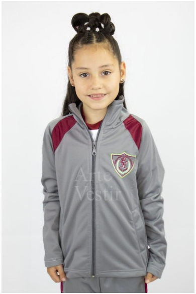 POLERÓN P.A. HURTADO MUJER GRIS/BURDEO