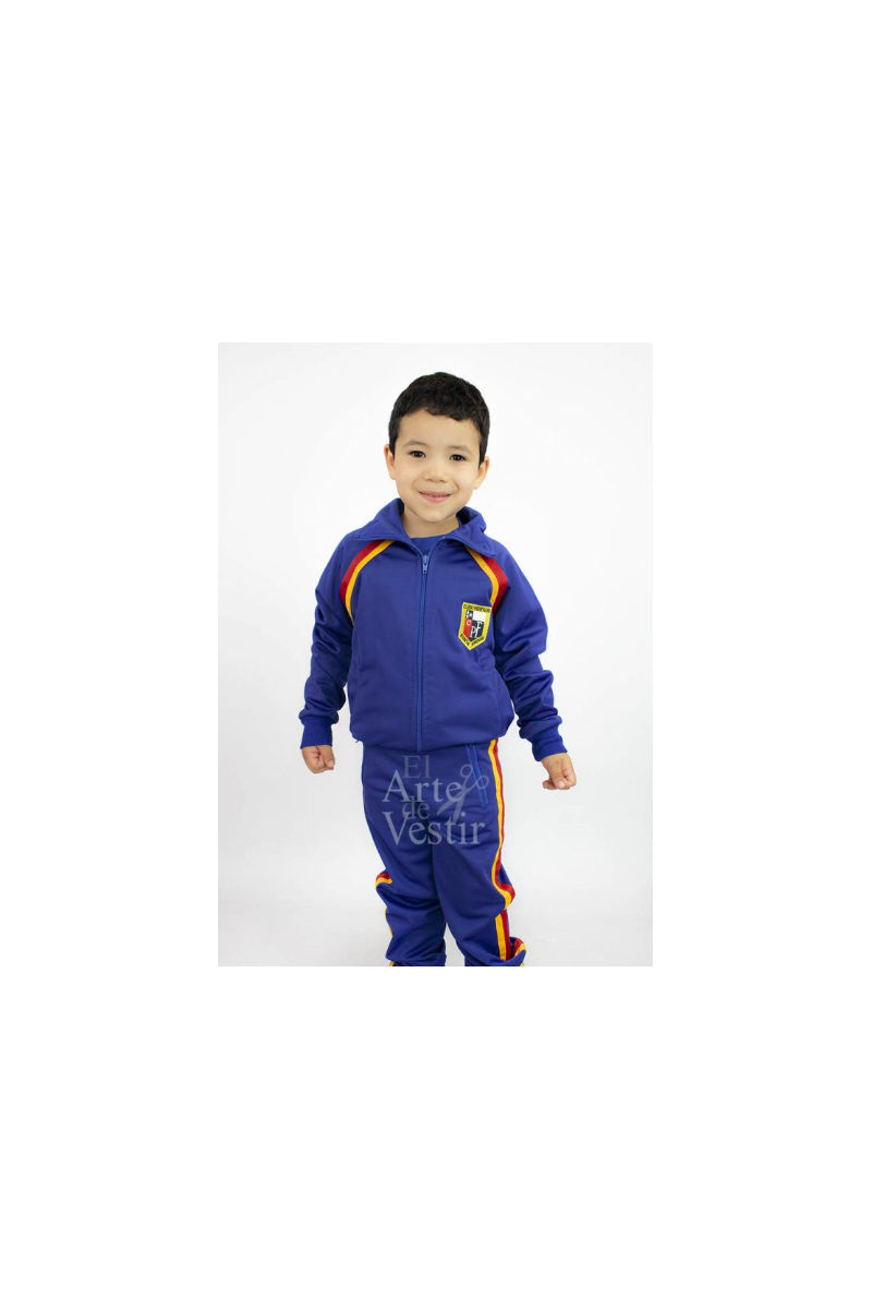 POLERÓN BUZO HOMBRE/UNISEX AZULINO PIERRE FAURE