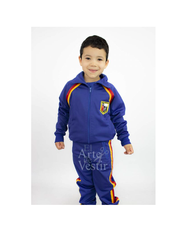 POLERÓN BUZO HOMBRE/UNISEX AZULINO PIERRE FAURE