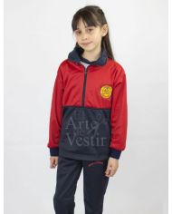 POLERÓN BUZO HOMBRE/UNISEX AZUL/ROJO PATAGONIA