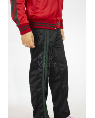 PANTALÓN BUZO UNISEX NEGRO PORTUGAL