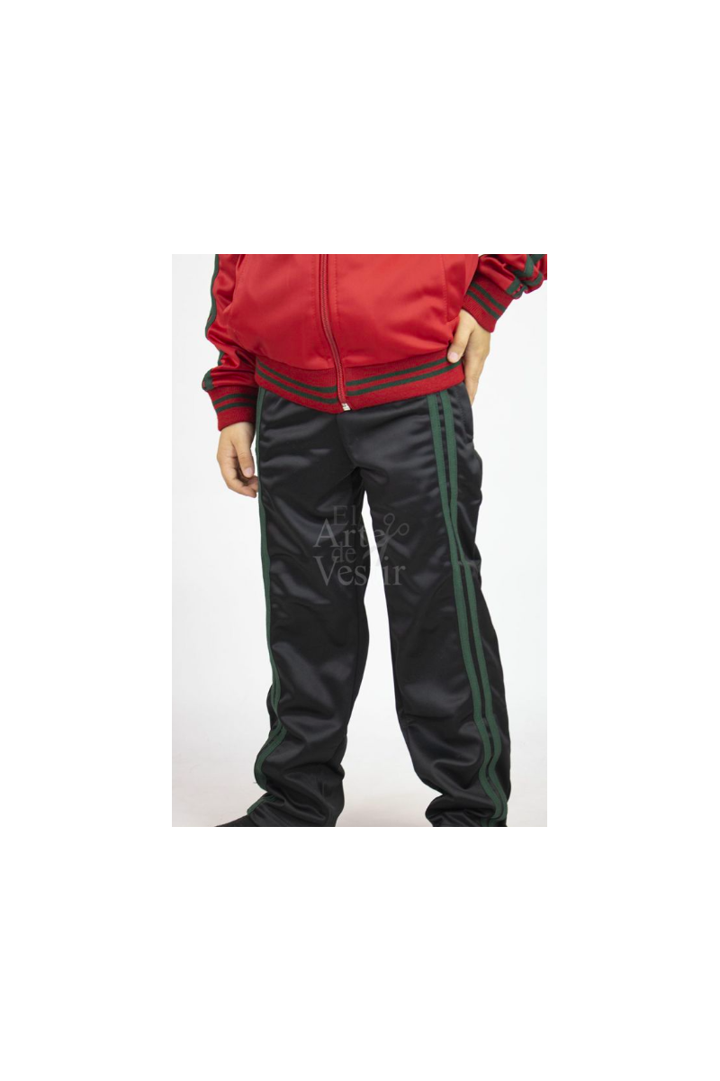 PANTALÓN BUZO UNISEX NEGRO PORTUGAL