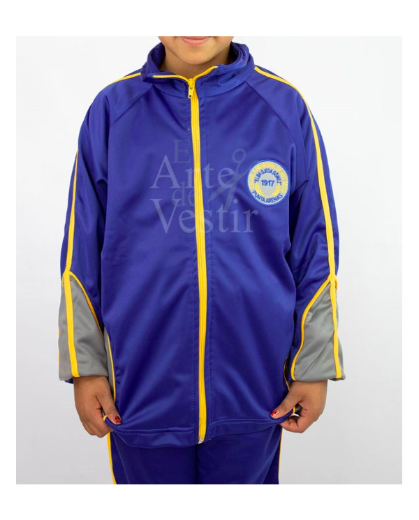 POLERÓN BUZO MUJER AZULINO RIO SECO