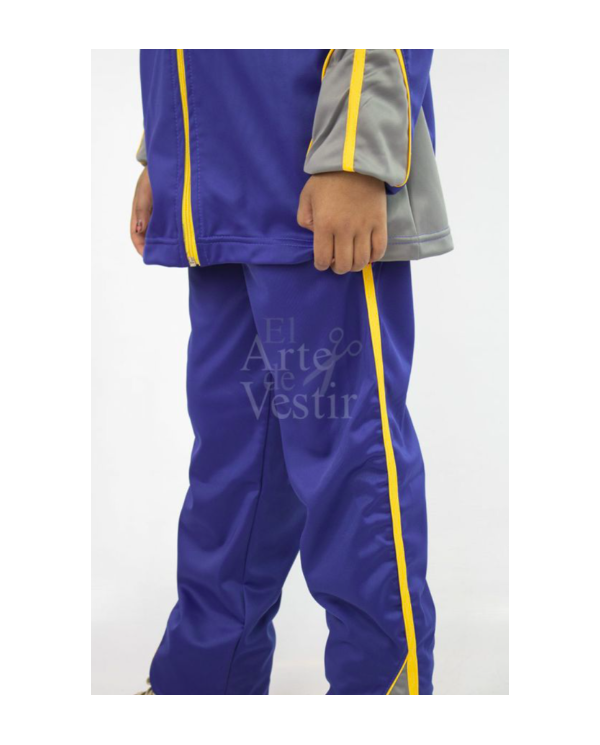 PANTALÓN BUZO UNISEX AZULINO RIO SECO