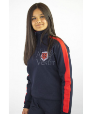 POLERA AZUL PIQUE MC HOMBRE SARA BRAUN