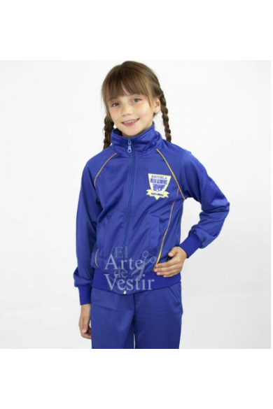 POLERÓN BUZO MUJER AZULINO VILLA LAS NIEVES