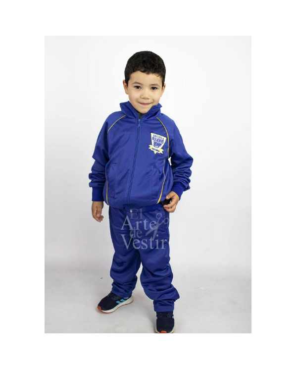 PANTALÓN BUZO UNISEX AZULINO VILLA LAS NIEVES