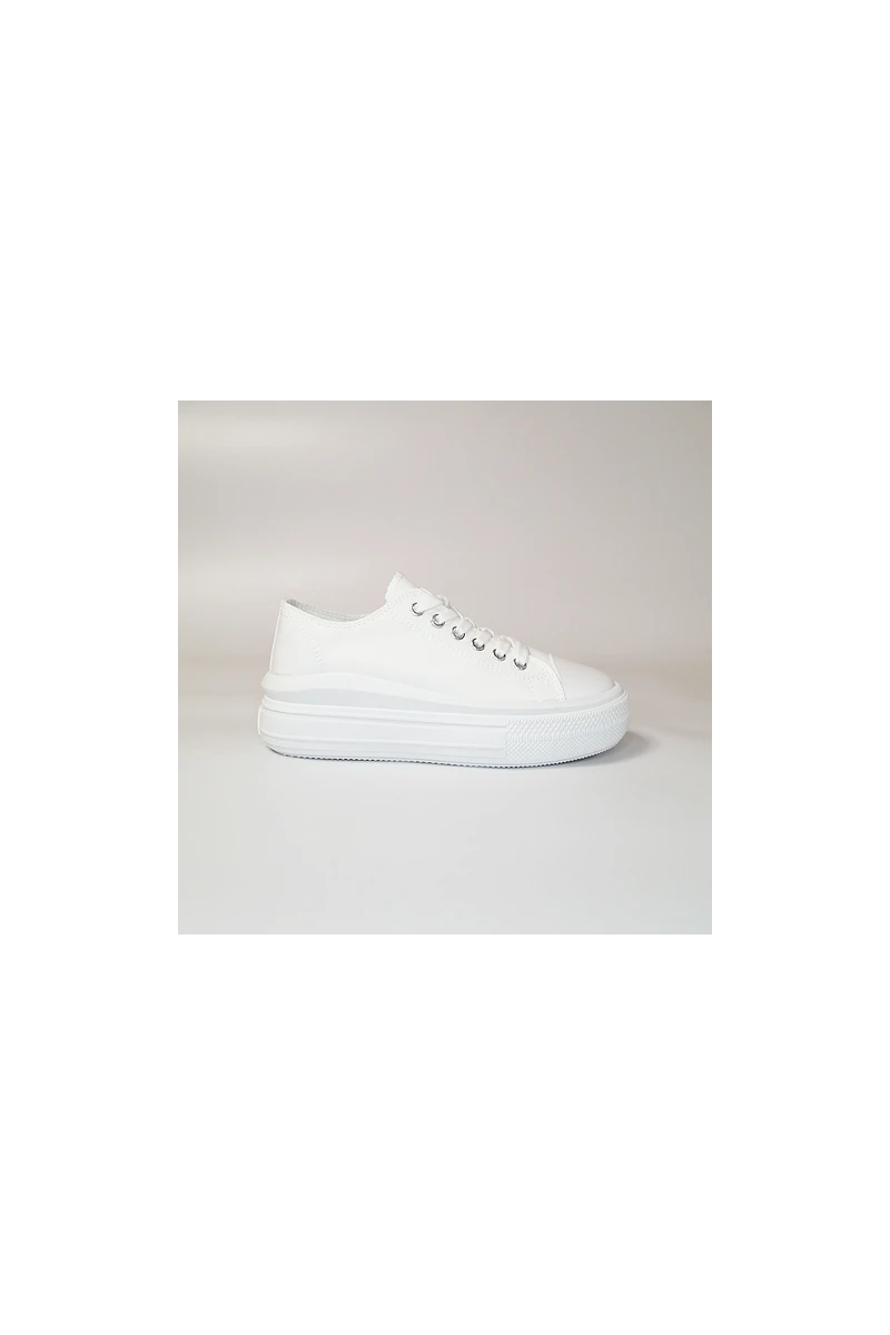 ZAPATILLA MARÍA PÍA MUJER FRAN LOW BLANCO