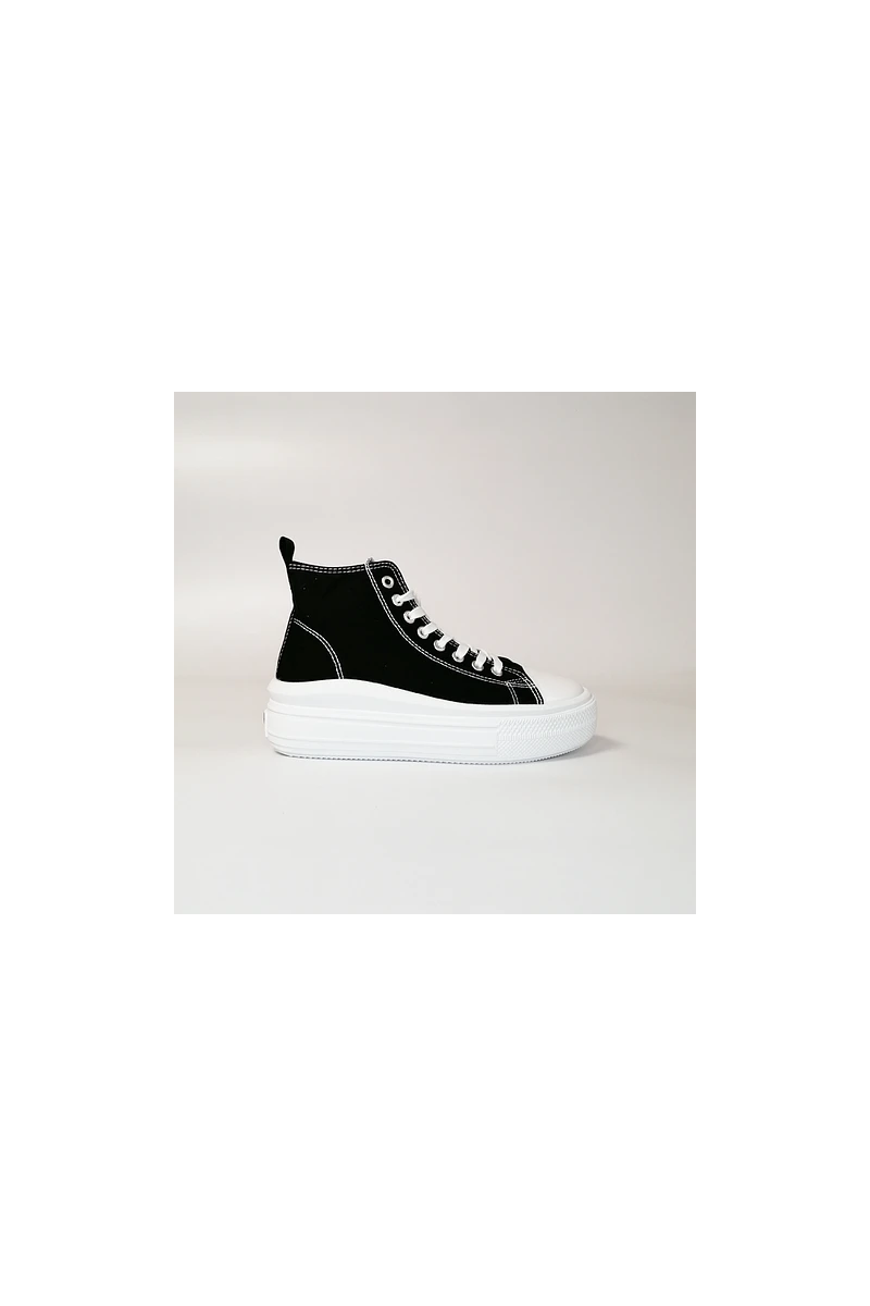 ZAPATILLA MARÍA PIA MUJER FRAN HI NEGRO