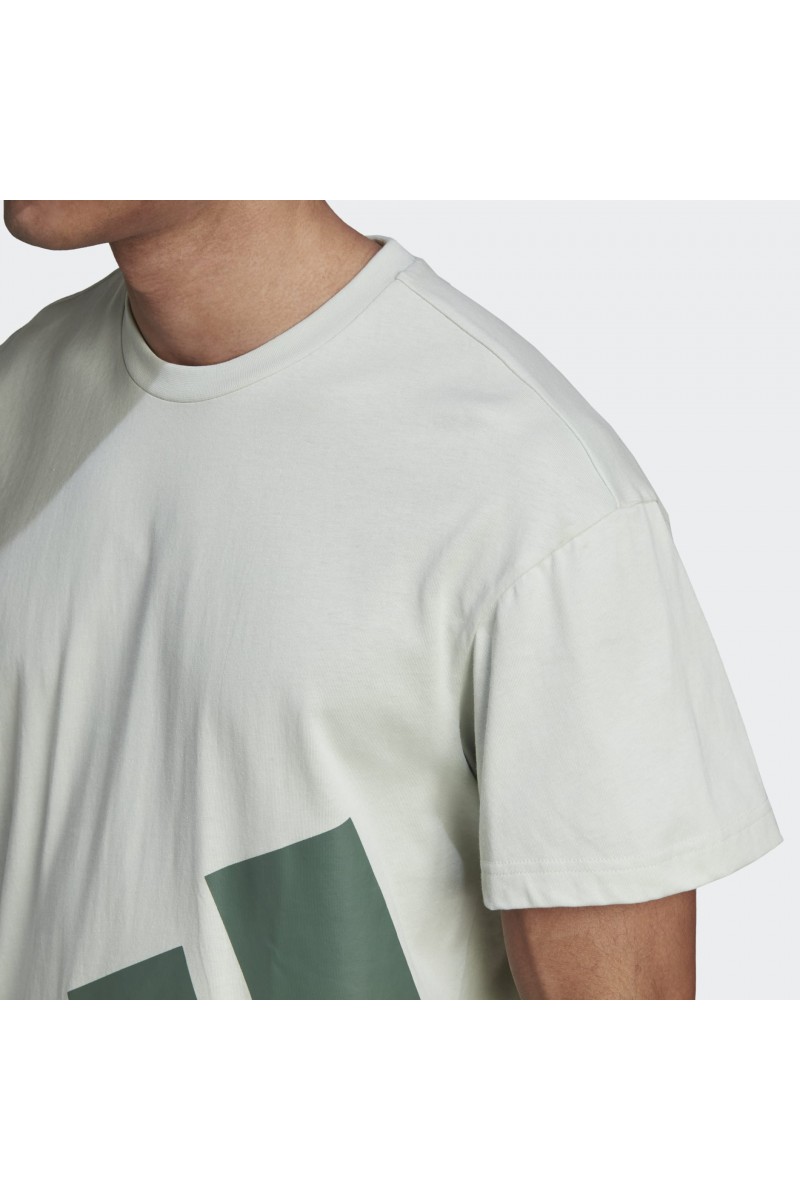 POLERA ADIDAS HOMBRE LOGO GIGANTE VERDE POLERA ADIDAS HOMBRE LOGO GIGANTE VERDE
