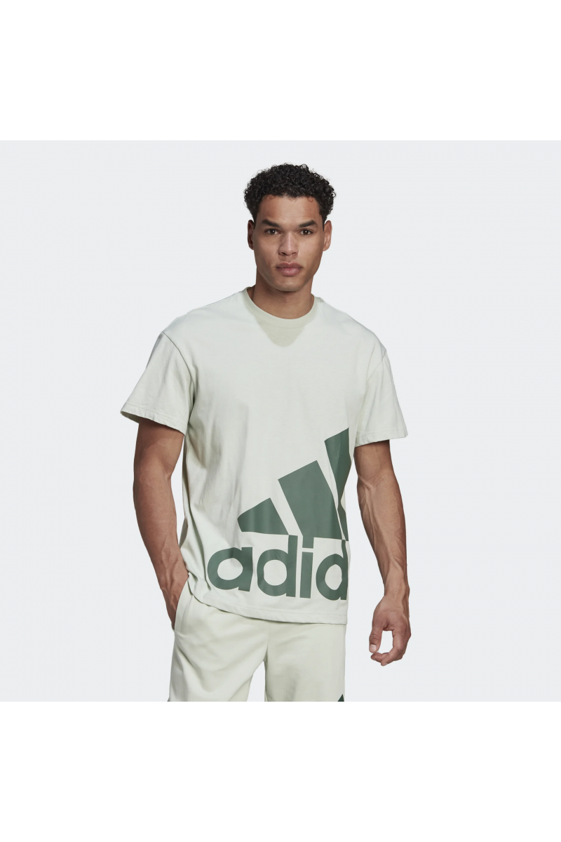 POLERA ADIDAS HOMBRE LOGO GIGANTE VERDE POLERA ADIDAS HOMBRE LOGO GIGANTE VERDE