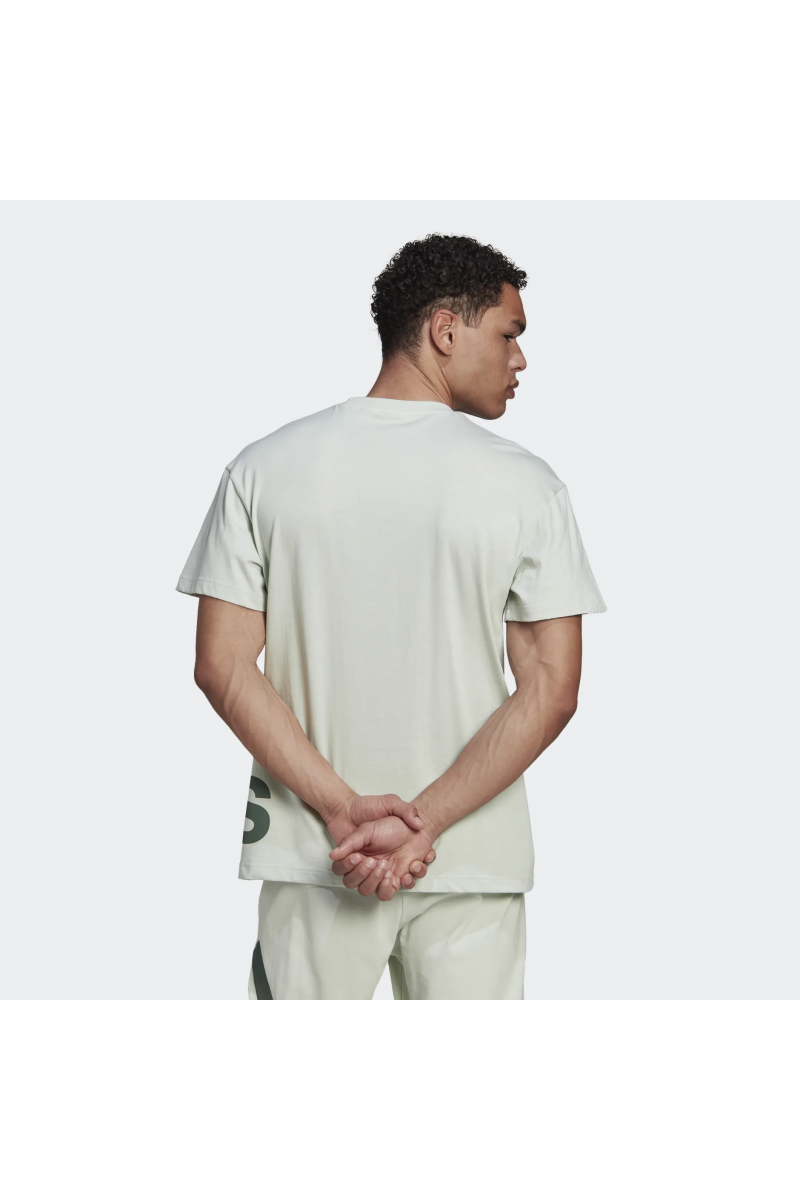 POLERA ADIDAS HOMBRE LOGO GIGANTE VERDE POLERA ADIDAS HOMBRE LOGO GIGANTE VERDE