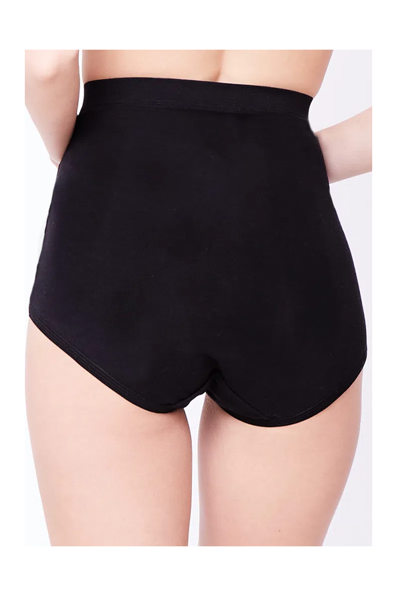 CUADRO (2) INTIME MUJER MAXI LISO NEGRO