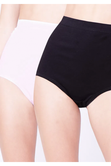 CUADRO (2) INTIME MUJER MAXI LISO ROSADO/NEGRO