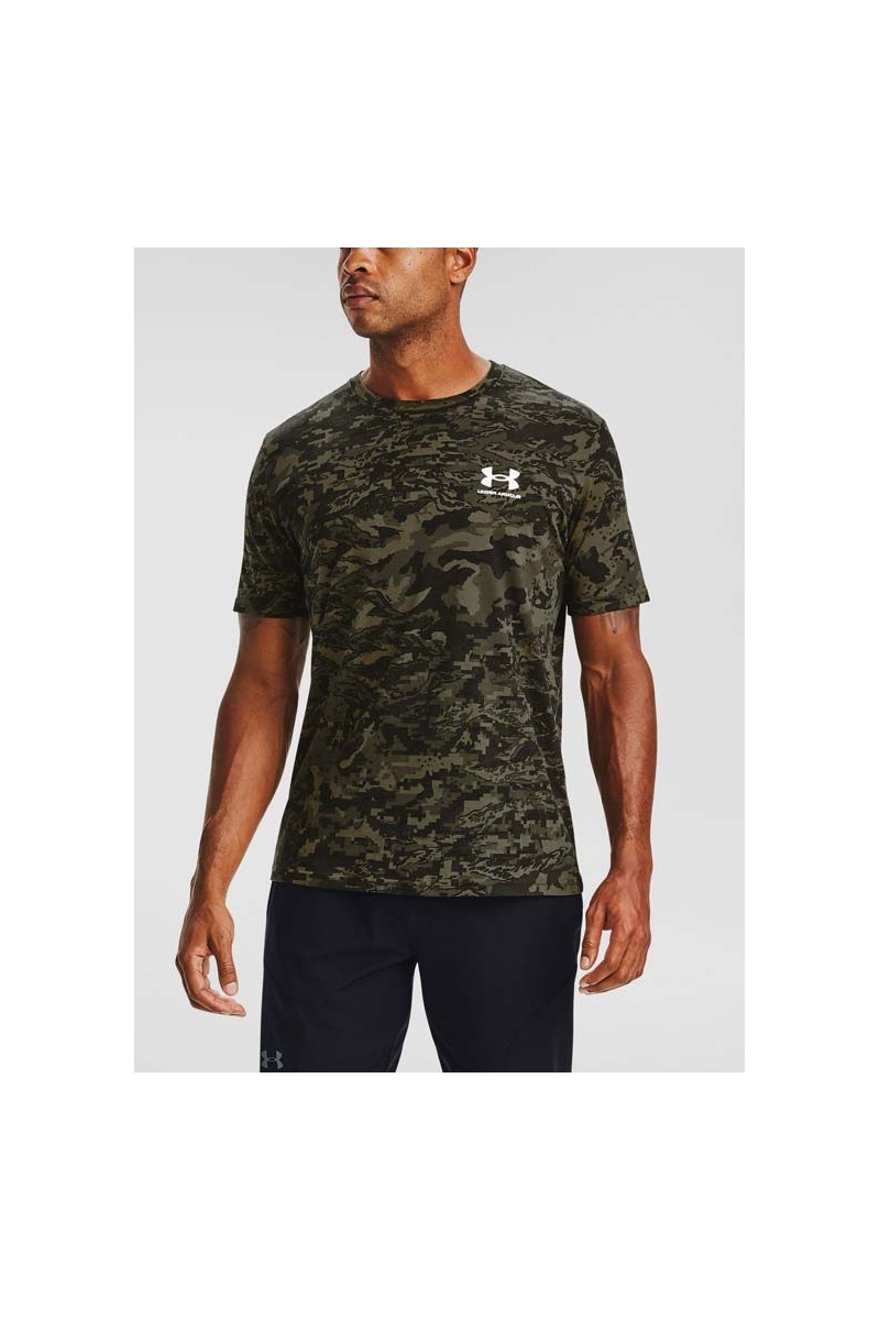 POLERA UNDER ARMOUR HOMBRE ABC CAMO VERDE/NEGRO POLERA UNDER ARMOUR HOMBRE ABC CAMO VERDE/NEGRO