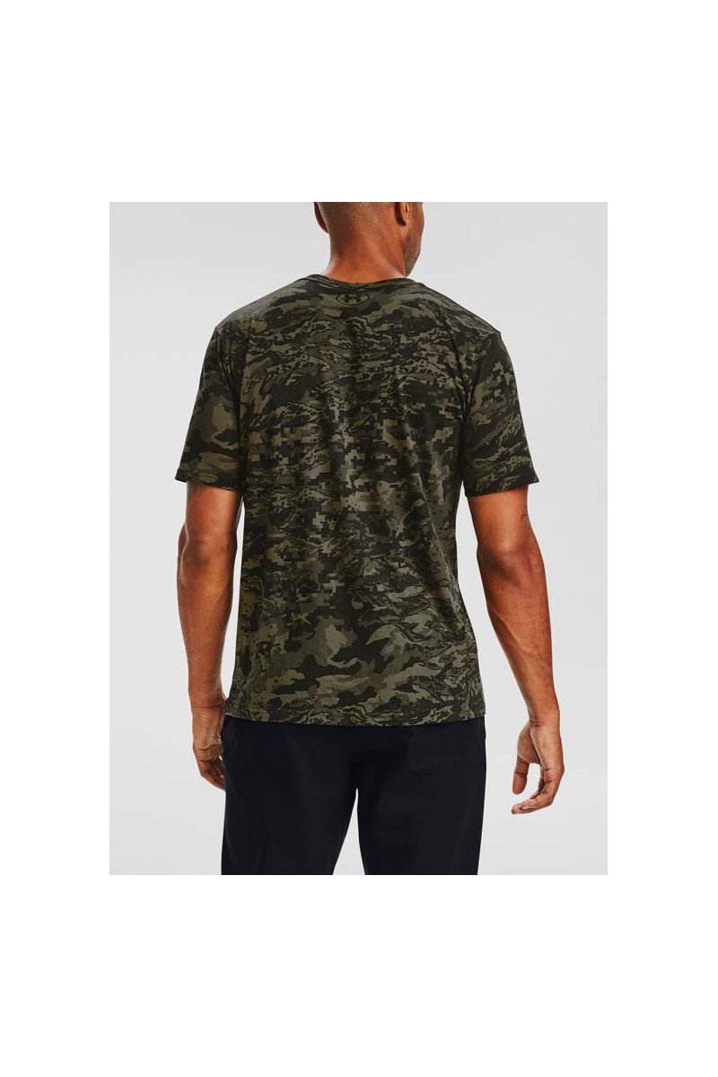 POLERA UNDER ARMOUR HOMBRE ABC CAMO VERDE/NEGRO POLERA UNDER ARMOUR HOMBRE ABC CAMO VERDE/NEGRO
