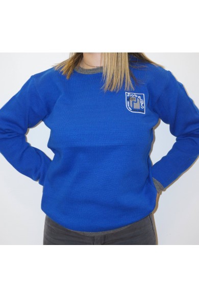SWEATER AZUL ML POLO NOBELIUS MUJER