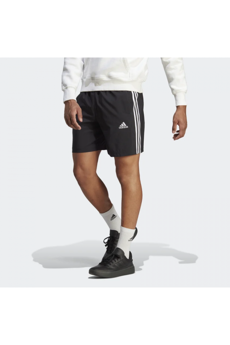 SHORT ADIDAS HOMBRE CHELSEA 3 TIRAS NEGRO