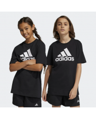 BUZO ADIDAS NIÑOS UNISEX ESSENTIALS 3 TIRAS NEGRO/GRIS