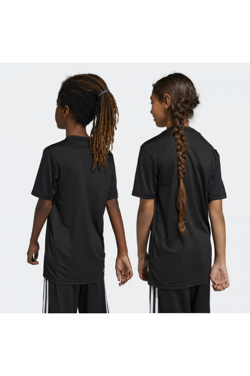 POLERA ADIDAS NIÑOS UNISEX TRAIN ESSENTIALS NEGRO POLERA ADIDAS NIÑOS UNISEX TRAIN ESSENTIALS NEGRO