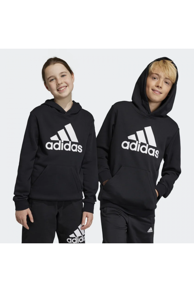POLERÓN ADIDAS NIÑOS UNISEX CAPUCHA ESSENTIAL NEGRO POLERÓN ADIDAS NIÑOS UNISEX CAPUCHA ESSENTIAL NEGRO