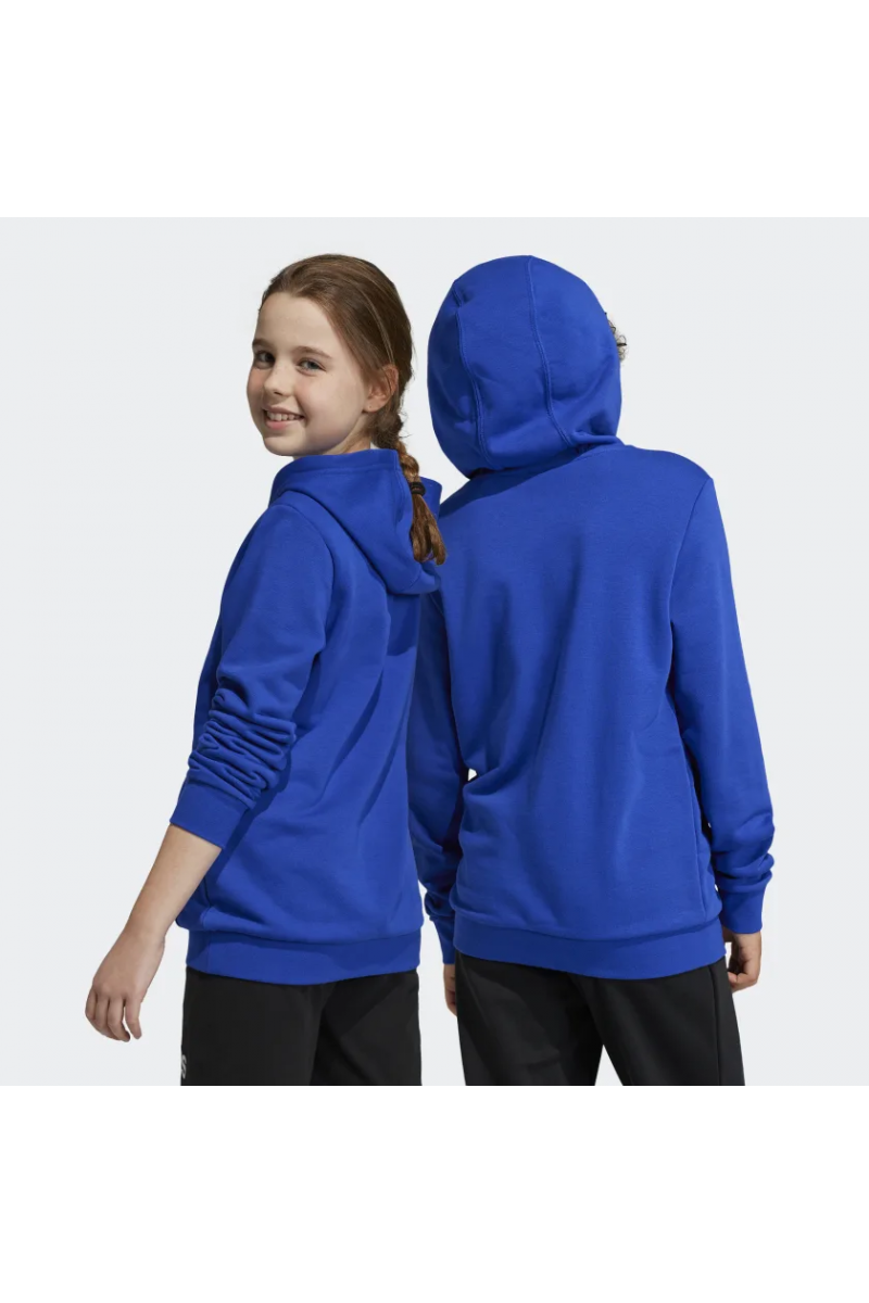 POLERÓN ADIDAS NIÑOS UNISEX CAPUCHA ESSENTIAL AZUL POLERÓN ADIDAS NIÑOS UNISEX CAPUCHA ESSENTIAL AZUL