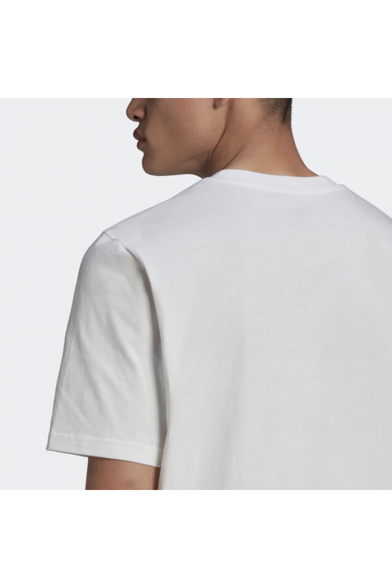 POLERA ADIDAS HOMBRE FUTBOL BLANCO