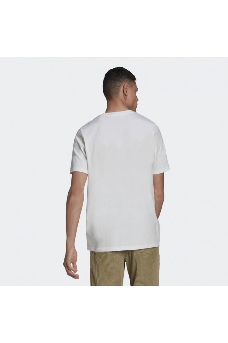 POLERA ADIDAS HOMBRE FUTBOL BLANCO