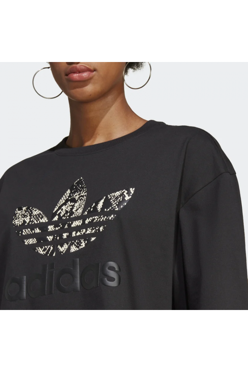 POLERA ADIDAS ORIGINAL MUJER GRAPHIC NEGRO