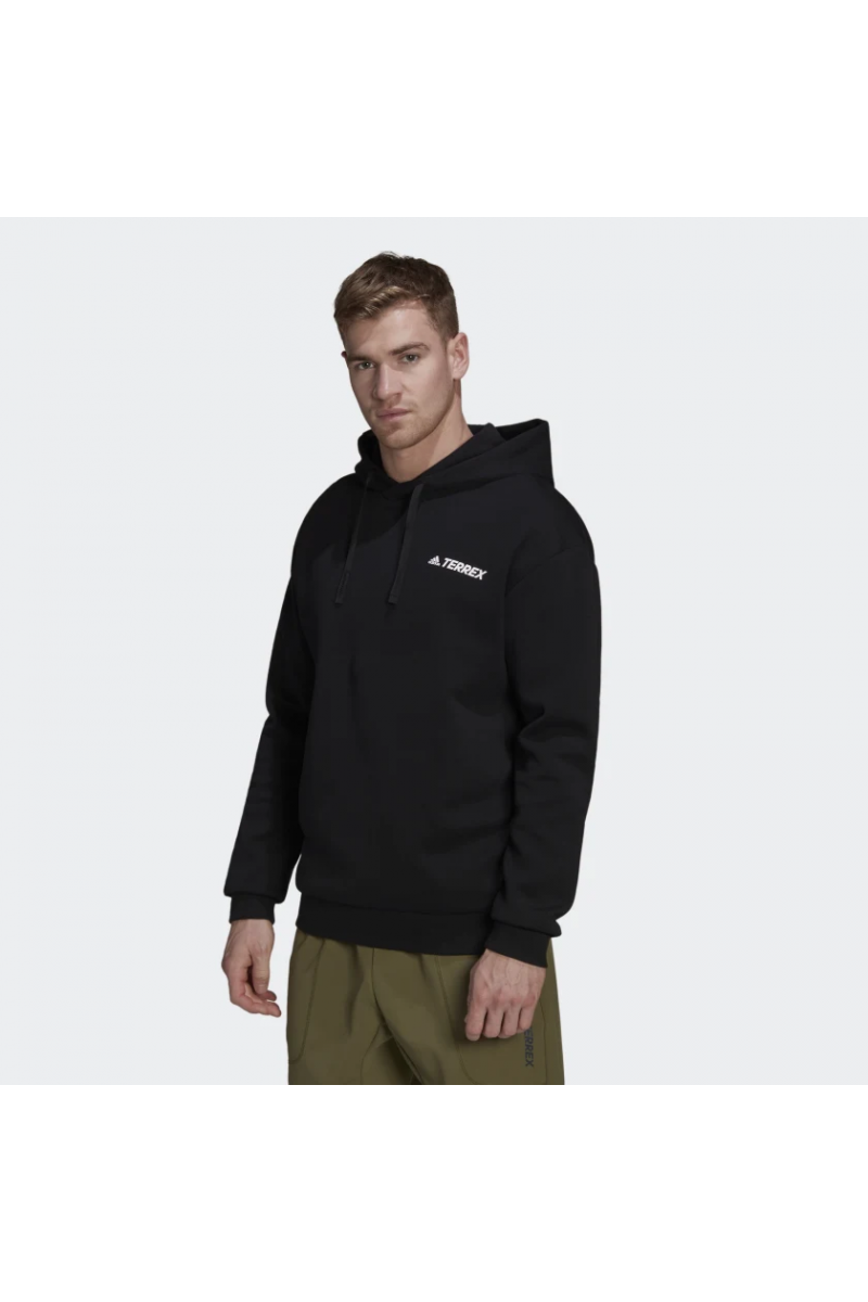 POLERÓN ADIDAS TERREX HOMBRE ESTAMPADO NEGRO POLERÓN ADIDAS TERREX HOMBRE ESTAMPADO NEGRO