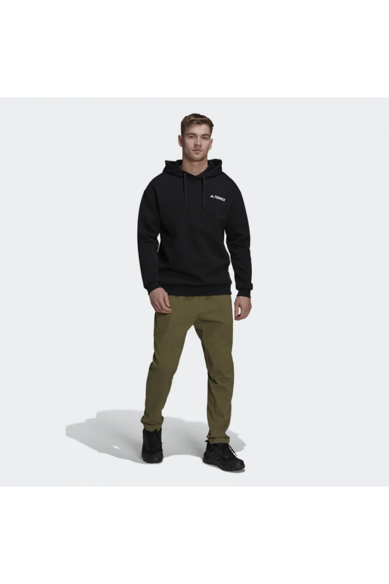 POLERÓN ADIDAS TERREX HOMBRE ESTAMPADO NEGRO POLERÓN ADIDAS TERREX HOMBRE ESTAMPADO NEGRO