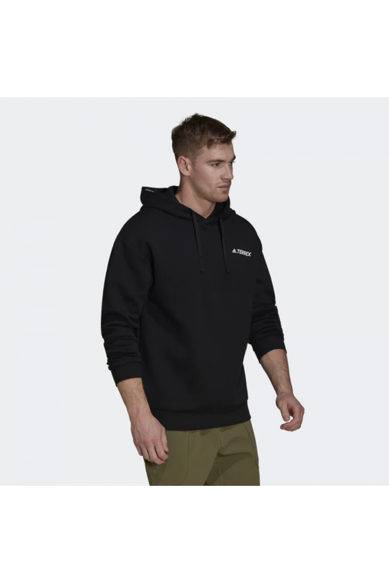 POLERÓN ADIDAS TERREX HOMBRE ESTAMPADO NEGRO POLERÓN ADIDAS TERREX HOMBRE ESTAMPADO NEGRO