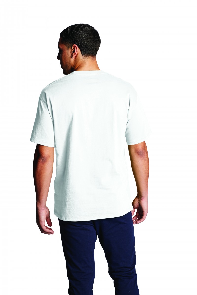POLERA CHAMPION HOMBRE CLASSIC GRAPHIC BLANCO