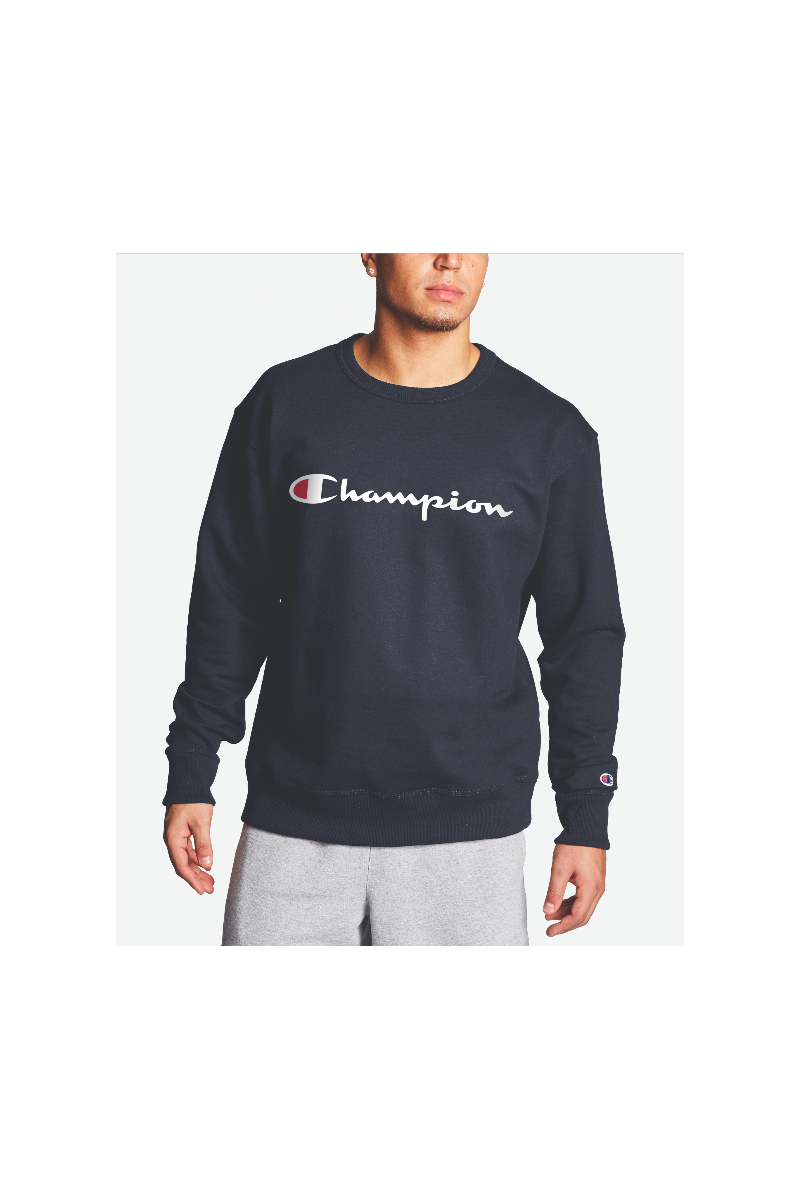 POLERÓN CHAMPION HOMBRE GRAPHIC CREW POWER AZUL POLERÓN CHAMPION HOMBRE GRAPHIC CREW POWER AZUL
