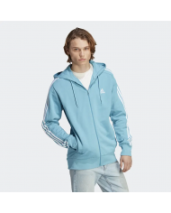 Buzo celeste online adidas