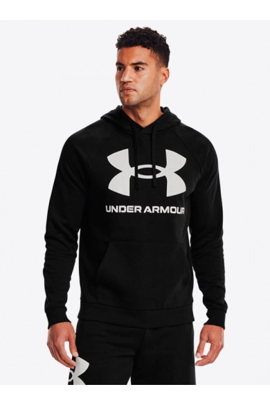 POLERÓN UNDER ARMOUR HOMBRE BIG LOGO NEGRO