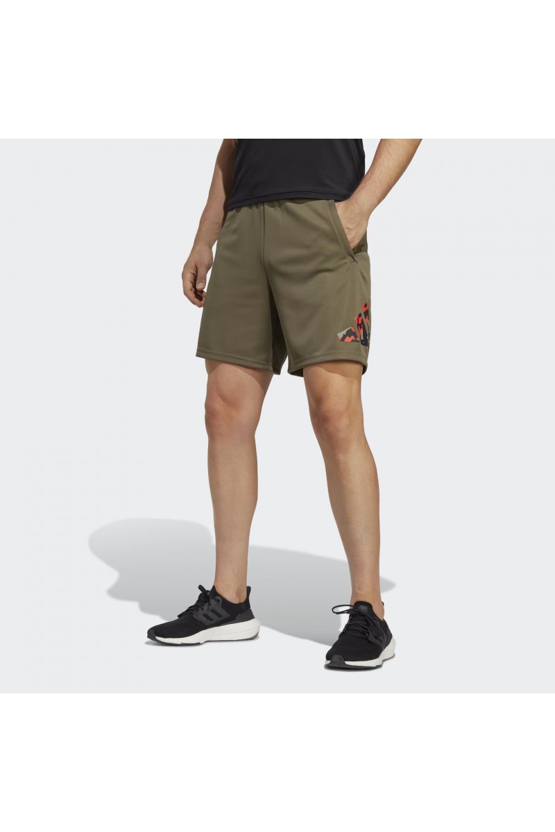 SHORTS ADIDAS HOMBRE TRAIN ESSENTIALS OLIVA