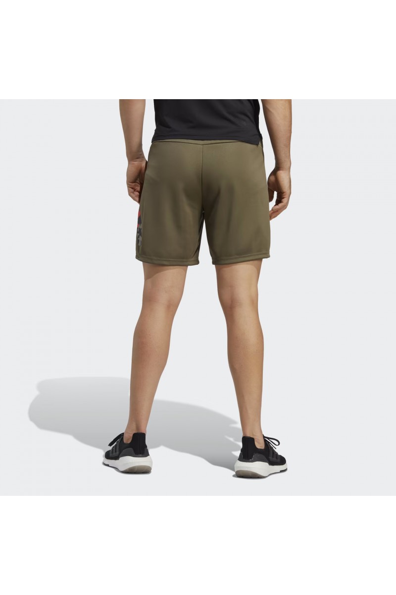 SHORTS ADIDAS HOMBRE TRAIN ESSENTIALS OLIVA