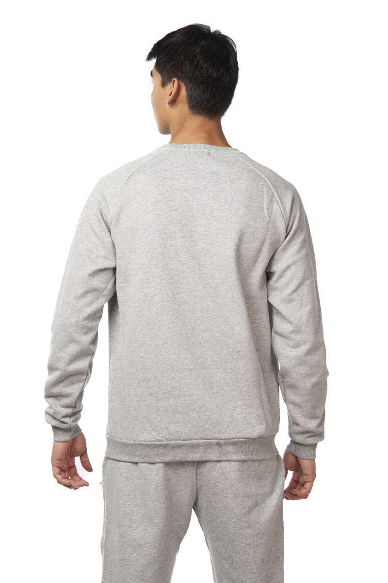 POLERÓN URBN ID HOMBRE MBAPPE CREW GRIS CLARO POLERÓN URBN ID HOMBRE MBAPPE CREW GRIS CLARO