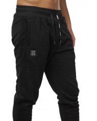 PANTALÓN REEBOK HOMBRE TRAINING ESSENTIALS CON PUÑO NEGRO