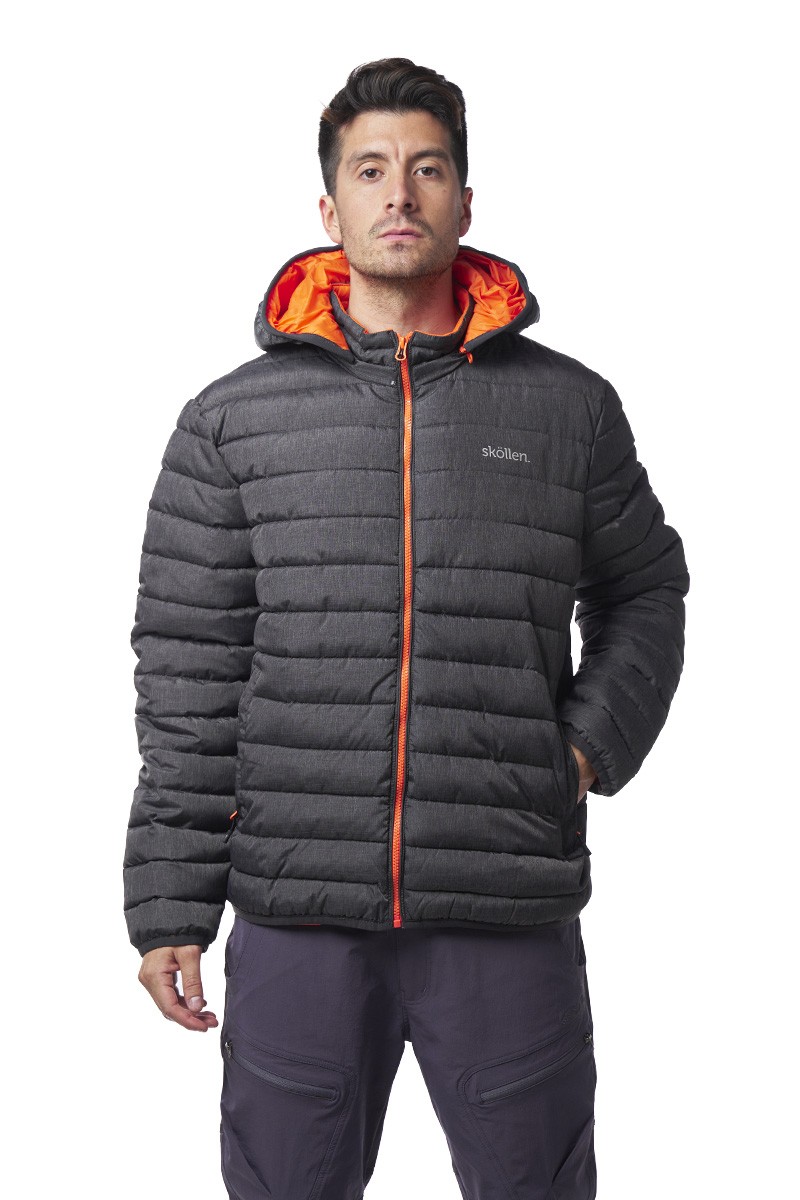 PARKA SKOLLEN HOMBRE PESCARA PADDED GRIS