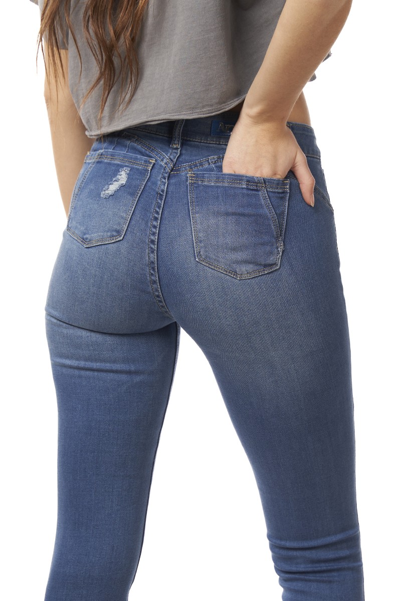 JEANS ARYA MUJER ELISE SKINNY PUSH-UP AZUL