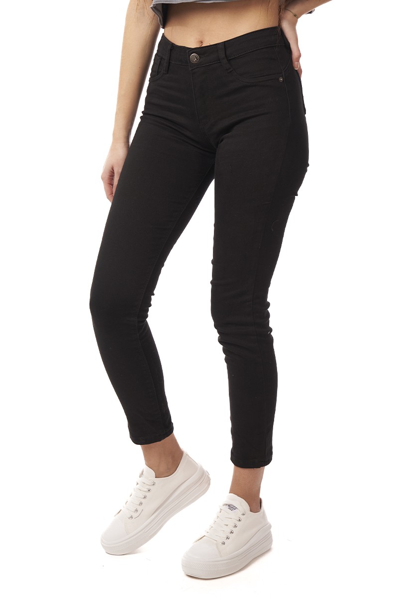 JEANS ARYA MUJER ELISE SKINNY PUSH-UP NEGRO
