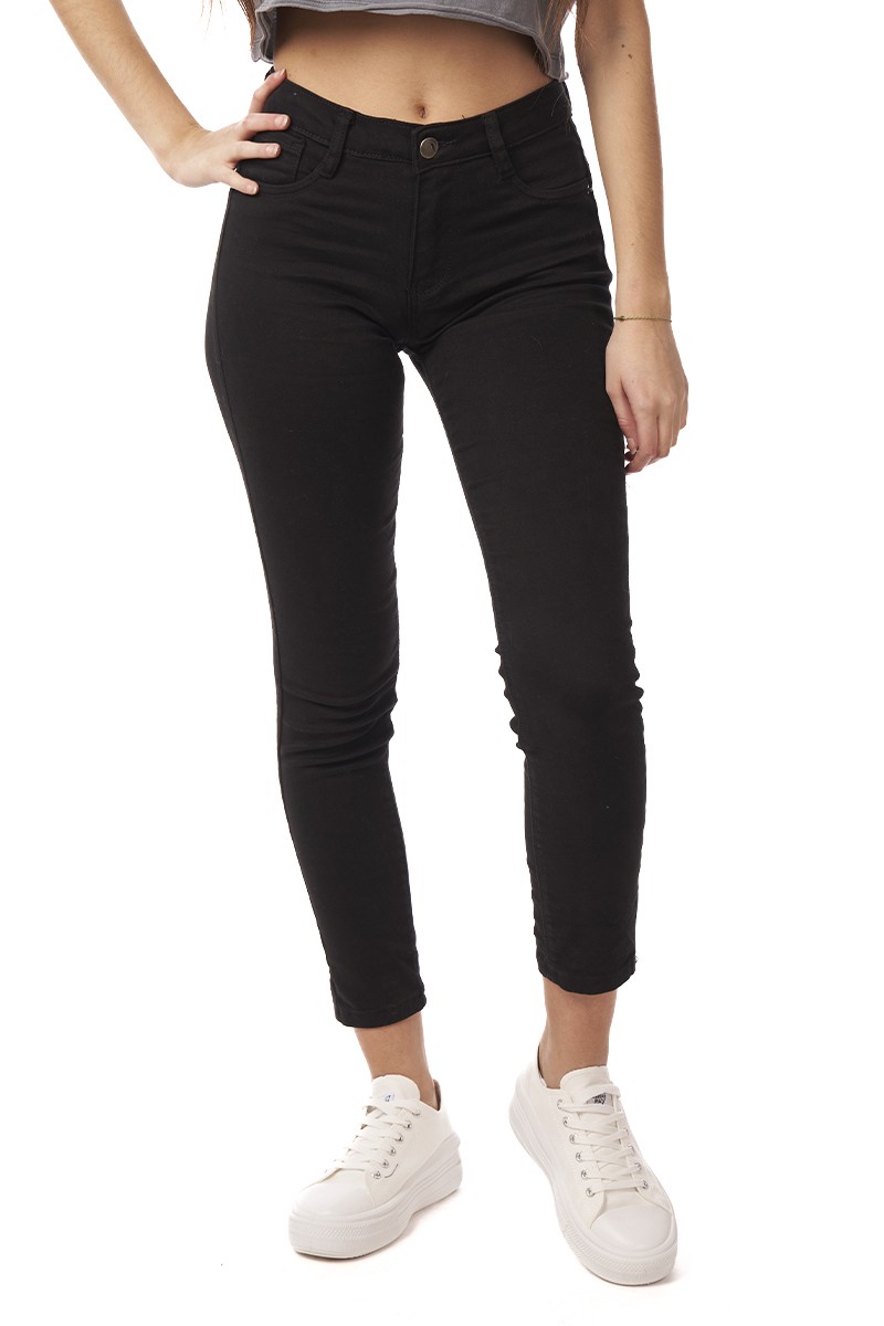 JEANS ARYA MUJER ELISE SKINNY PUSH-UP NEGRO